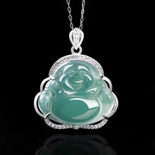 Natural Jade Pendant Buddha Jadeite Pendant