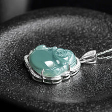 Natural Jade Pendant Buddha Jadeite Pendant