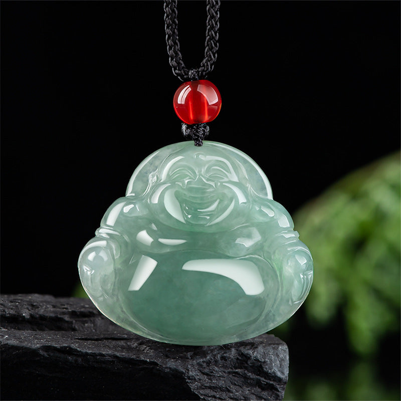 Natural Jade Pendant Buddha Jadeite Pendant