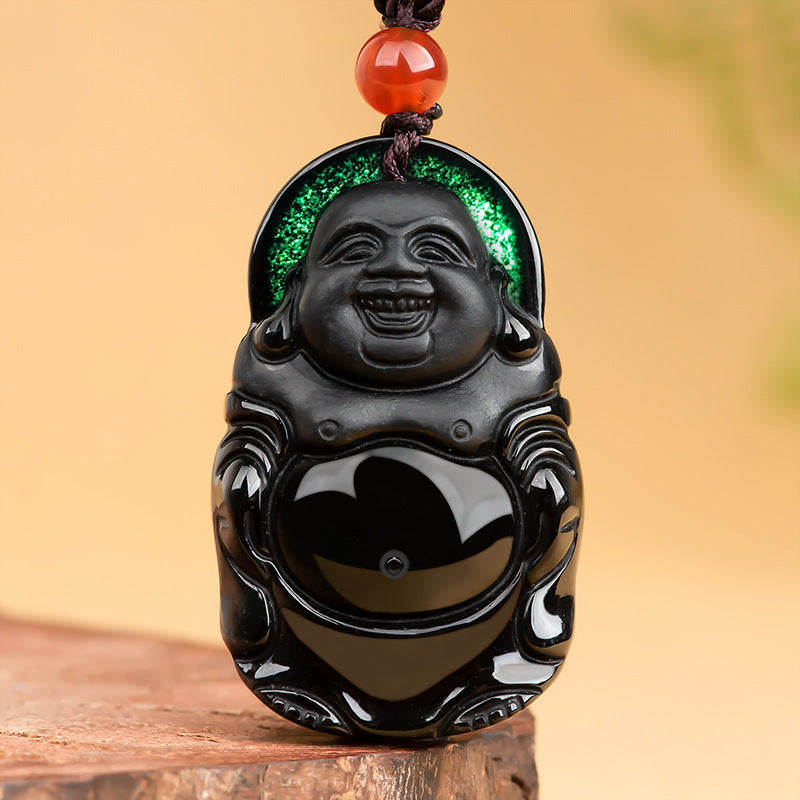 Natural Jade Pendant Buddha Jadeite Pendant