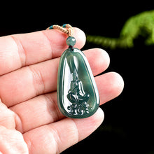 Natural Jade Pendant Buddha Jadeite Pendant