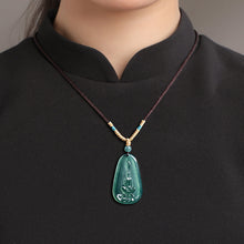 Natural Jade Pendant Buddha Jadeite Pendant