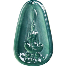 Natural Jade Pendant Buddha Jadeite Pendant