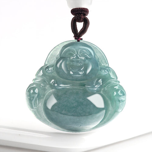 Natural Jade Pendant Buddha Jadeite Pendant