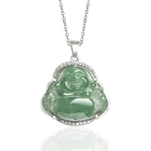 Natural Jade Pendant Buddha Jadeite Pendant