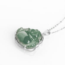 Natural Jade Pendant Buddha Jadeite Pendant
