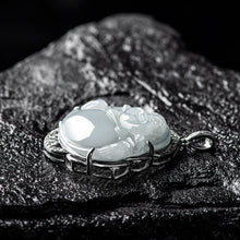 Natural Jade Pendant Buddha Jadeite Pendant