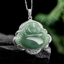 Natural Jade Pendant Buddha Jadeite Pendant