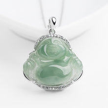 Natural Jade Pendant Buddha Jadeite Pendant