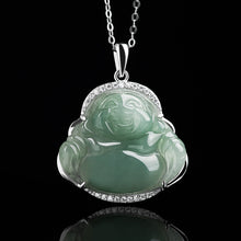 Natural Jade Pendant Buddha Jadeite Pendant