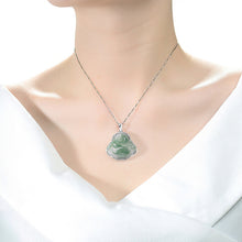 Natural Jade Pendant Buddha Jadeite Pendant