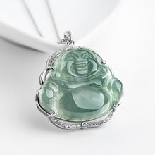 Natural Jade Pendant Buddha Jadeite Pendant