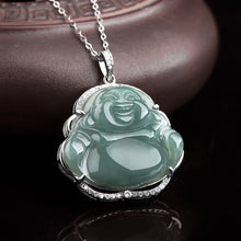Natural Jade Pendant Buddha Jadeite Pendant