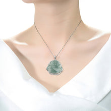Natural Jade Pendant Buddha Jadeite Pendant