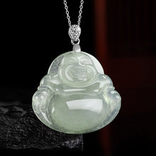 Natural Jade Pendant Buddha Jadeite Pendant