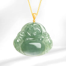 Natural Jade Pendant Buddha Jadeite Pendant