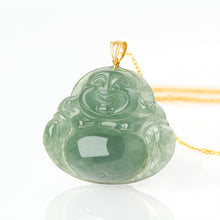 Natural Jade Pendant Buddha Jadeite Pendant