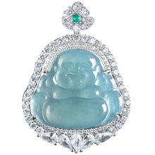 Natural Jade Pendant Buddha Jadeite Pendant