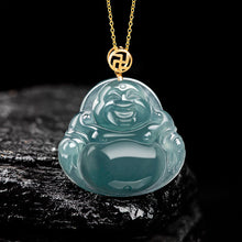 Natural Jade Pendant Buddha Jadeite Pendant
