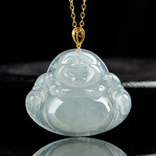 Natural Jade Pendant Buddha Jadeite Pendant