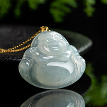 Natural Jade Pendant Buddha Jadeite Pendant