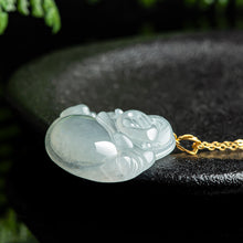 Natural Jade Pendant Buddha Jadeite Pendant