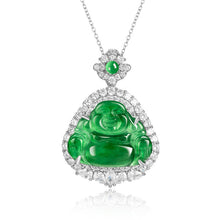 Natural Jade Pendant Buddha Jadeite Pendant