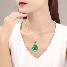 Natural Jade Pendant Buddha Jadeite Pendant