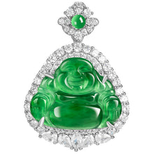 Natural Jade Pendant Buddha Jadeite Pendant