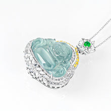 Natural Jade Pendant Buddha Jadeite Pendant