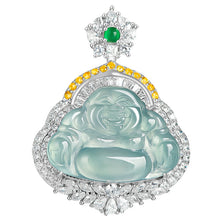 Natural Jade Pendant Buddha Jadeite Pendant