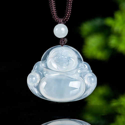 Natural Jade Pendant Buddha Jadeite Pendant