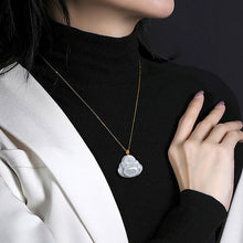 Natural Jade Pendant Buddha Jadeite Pendant