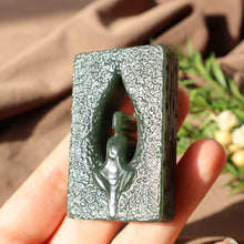 Natural Jade Pendant Buddha Nephrite Pendant