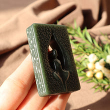 Natural Jade Pendant Buddha Nephrite Pendant