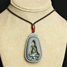 Natural Jade Pendant Buddha Nephrite Pendant