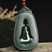 Natural Jade Pendant Buddha Nephrite Pendant