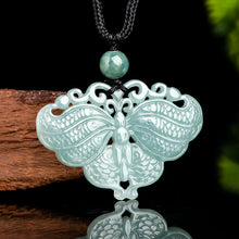 Natural Jade Pendant Butterfly Jadeite Pendant