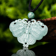 Natural Jade Pendant Butterfly Jadeite Pendant