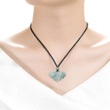 Natural Jade Pendant Butterfly Jadeite Pendant