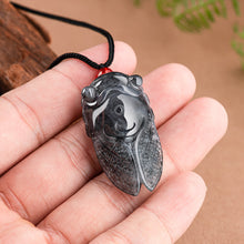 Natural Jade Pendant Cicada Jadeite Pendant
