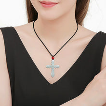 Natural Jade Pendant Cross Jadeite Pendant