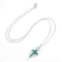 Natural Jade Pendant Cross Jadeite Pendant