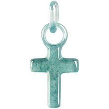Natural Jade Pendant Cross Jadeite Pendant