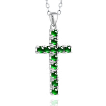Natural Jade Pendant Cross Jadeite Pendant