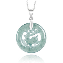 Natural Jade Pendant Deer Jadeite Pendant