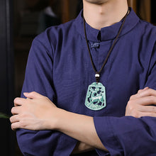Natural Jade Pendant Deer Jadeite Pendant