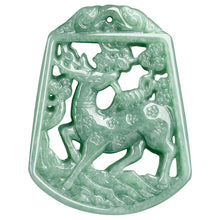 Natural Jade Pendant Deer Jadeite Pendant