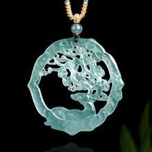 Natural Jade Pendant Deer Jadeite Pendant