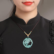 Natural Jade Pendant Deer Jadeite Pendant